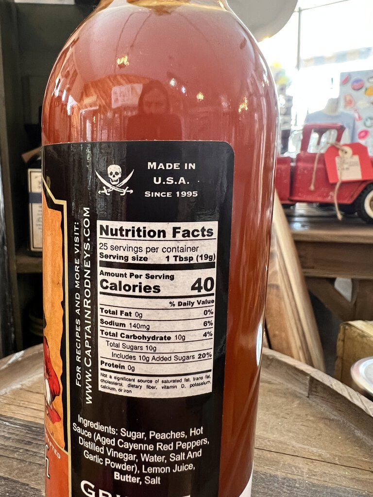 Spicy Peach BBQ Sauce