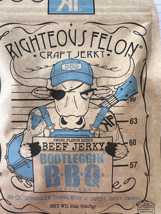 Bootlegging Baby Blues BBQ Jerky