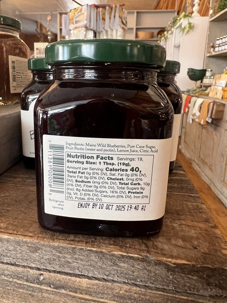 Wild Maine Blueberry Jam