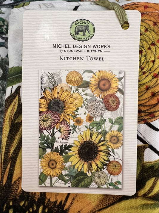 Sunflower Tea Towel