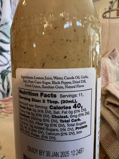 Lemon Dill Marinade