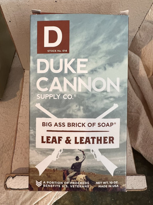 Leaf & Leather Bar Soap