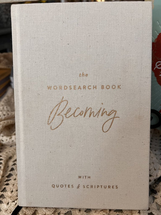 Becoming Wordsearch Book