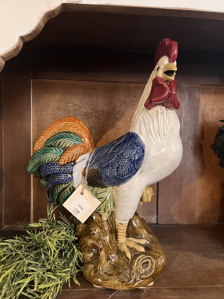 CERAMIC ROOSTER