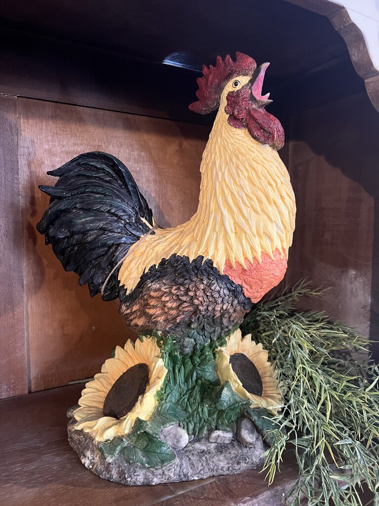 RESIN ROOSTER