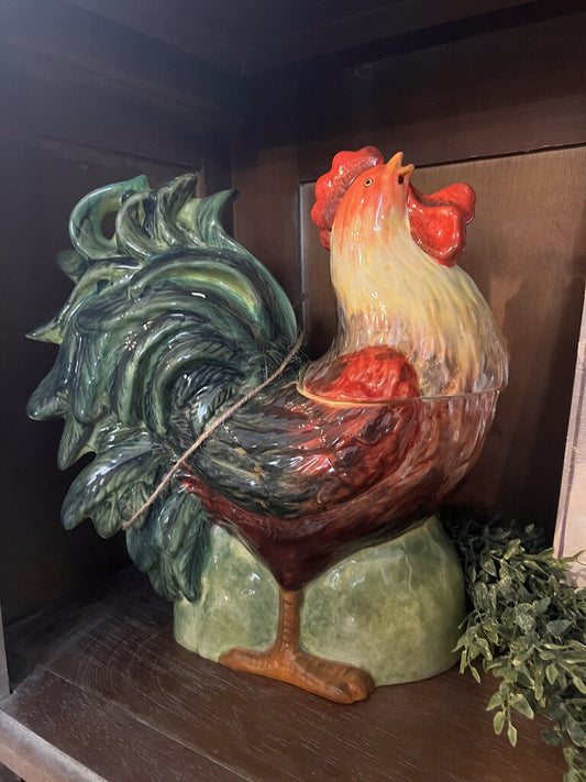 ROOSTER COOKIE JAR