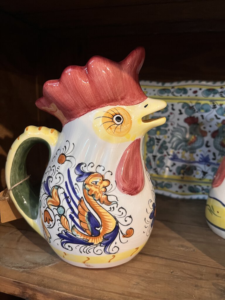 CHICKEN PITCHER W/DRAGON