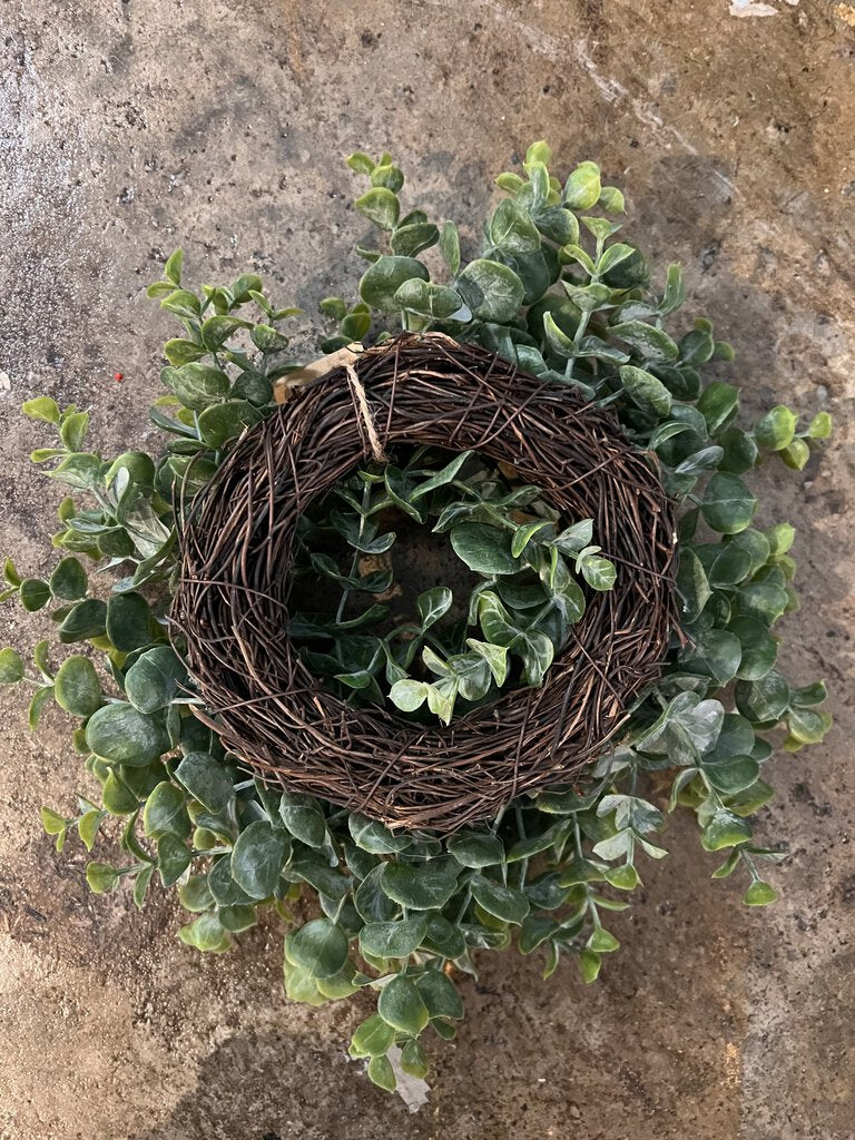 CANDLE RING EUCALYPTUS