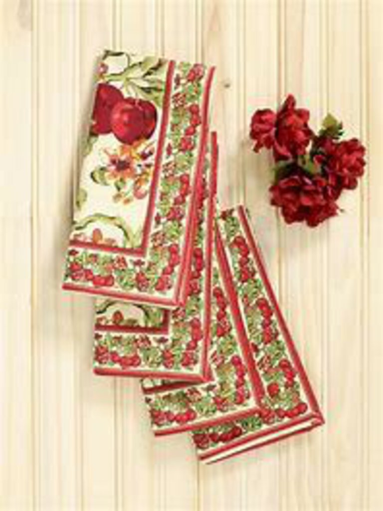 Orchard Ecru Napkins Set