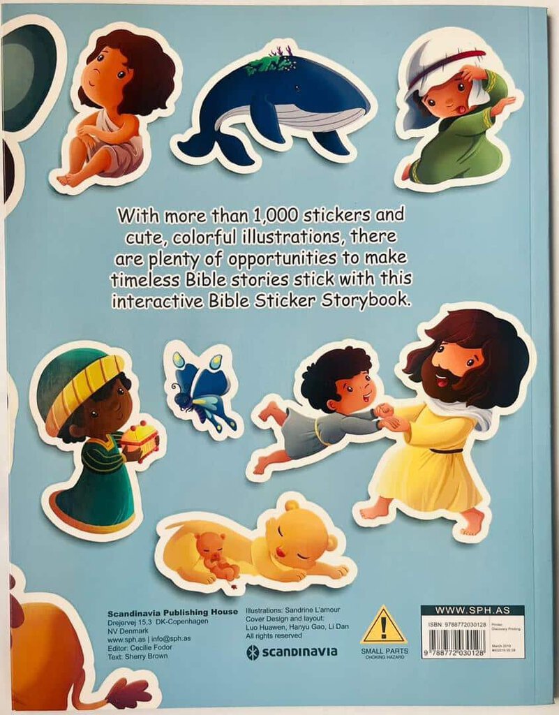 1000 Sticker Bible