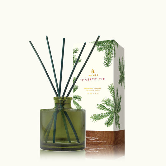 FRASIER FIR GREEN GLASS REED DIFFUSER