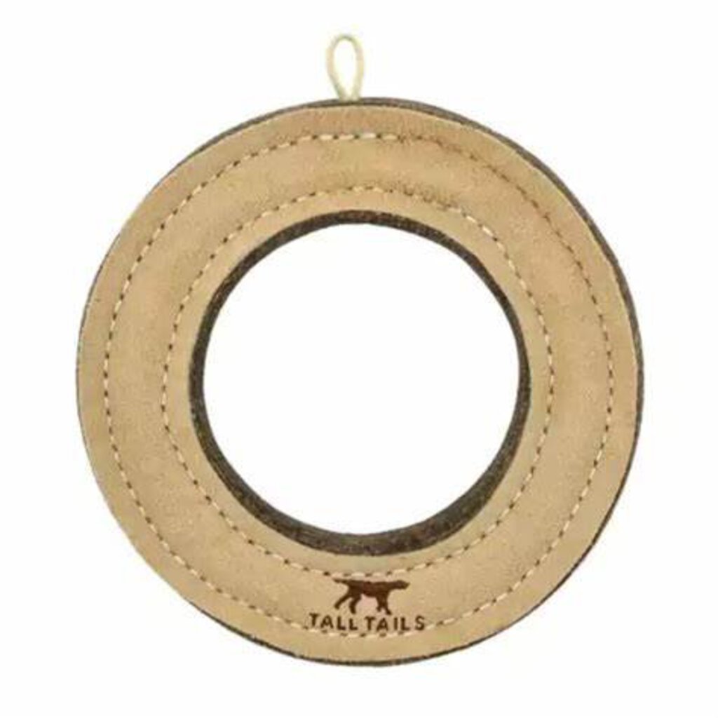 NATURAL WOOL RING TOY