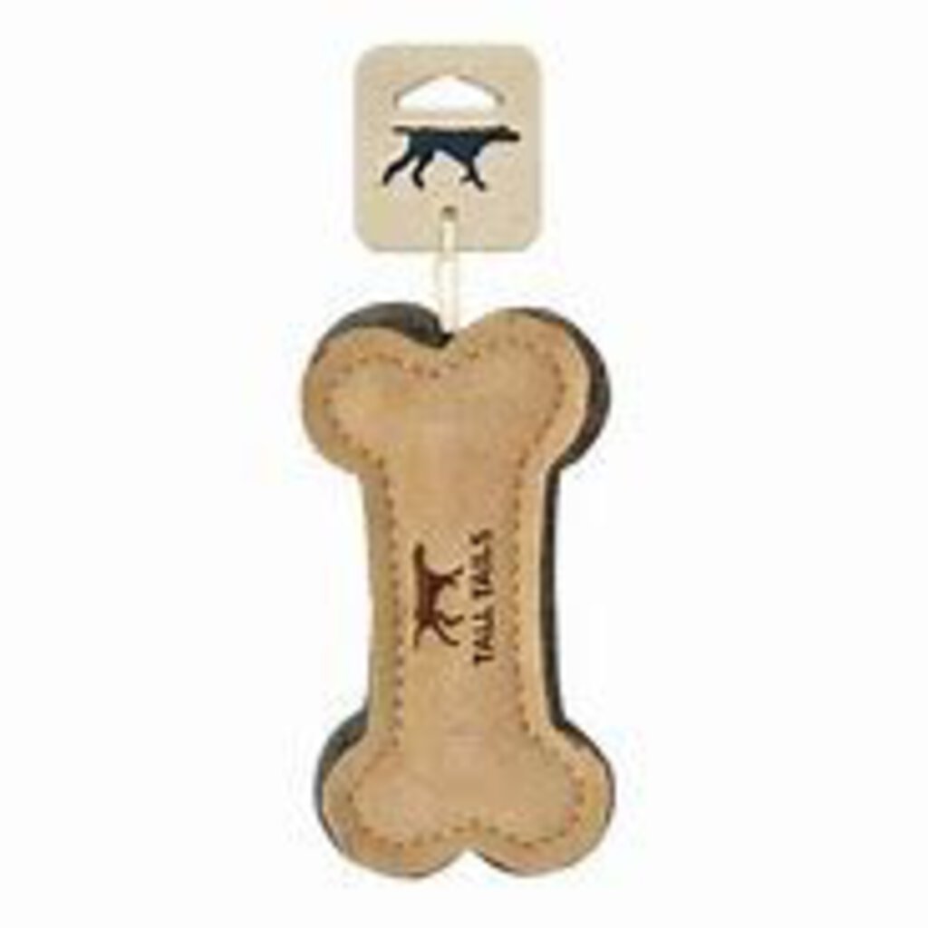 NATURAL WOOL BONE TOY