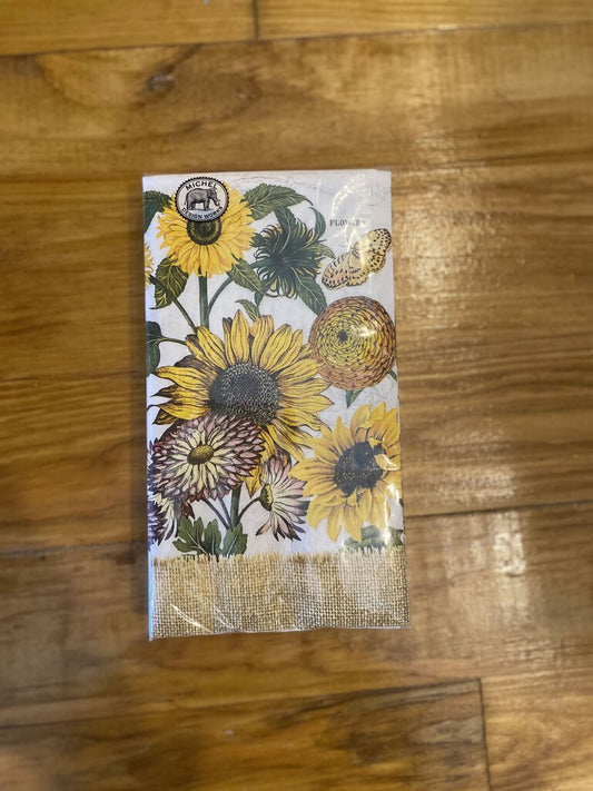 Sunflower Hostess Napkins