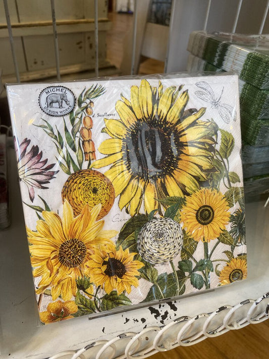 Sunflower Lunch Napkins