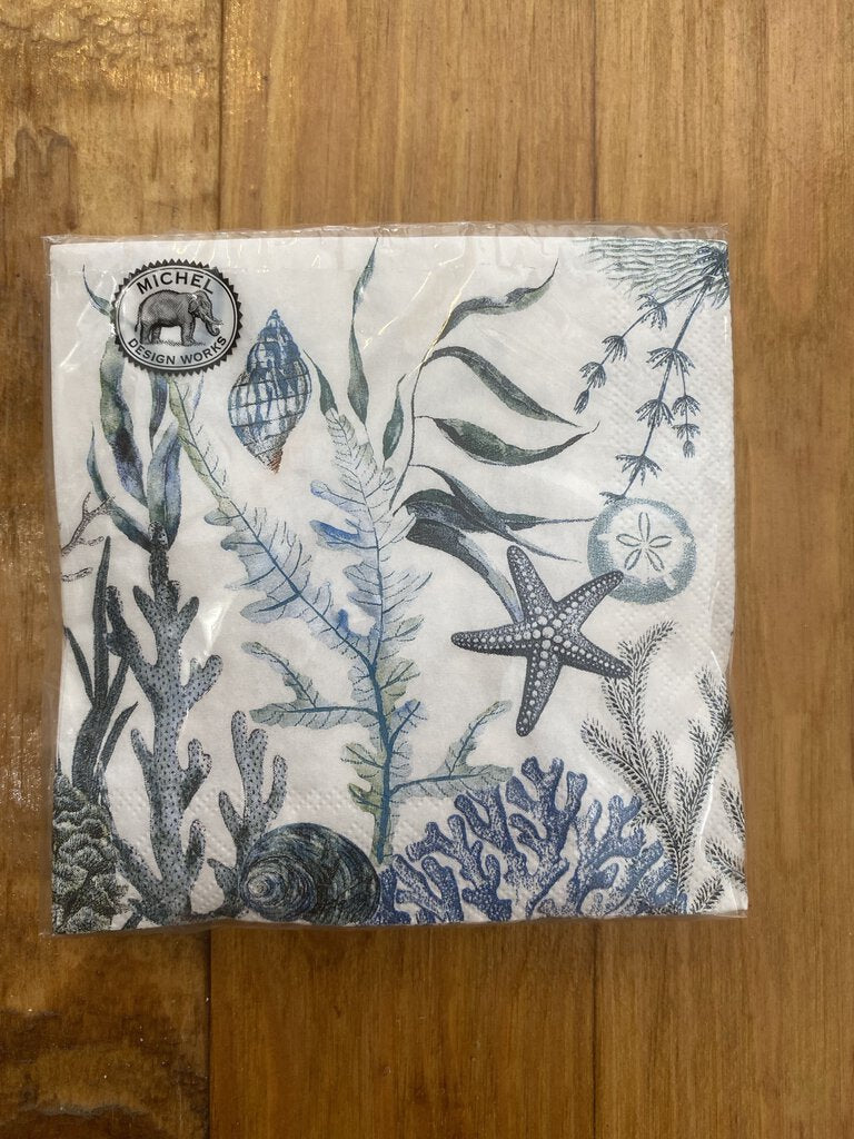 Ocean Tide Cocktail Napkins