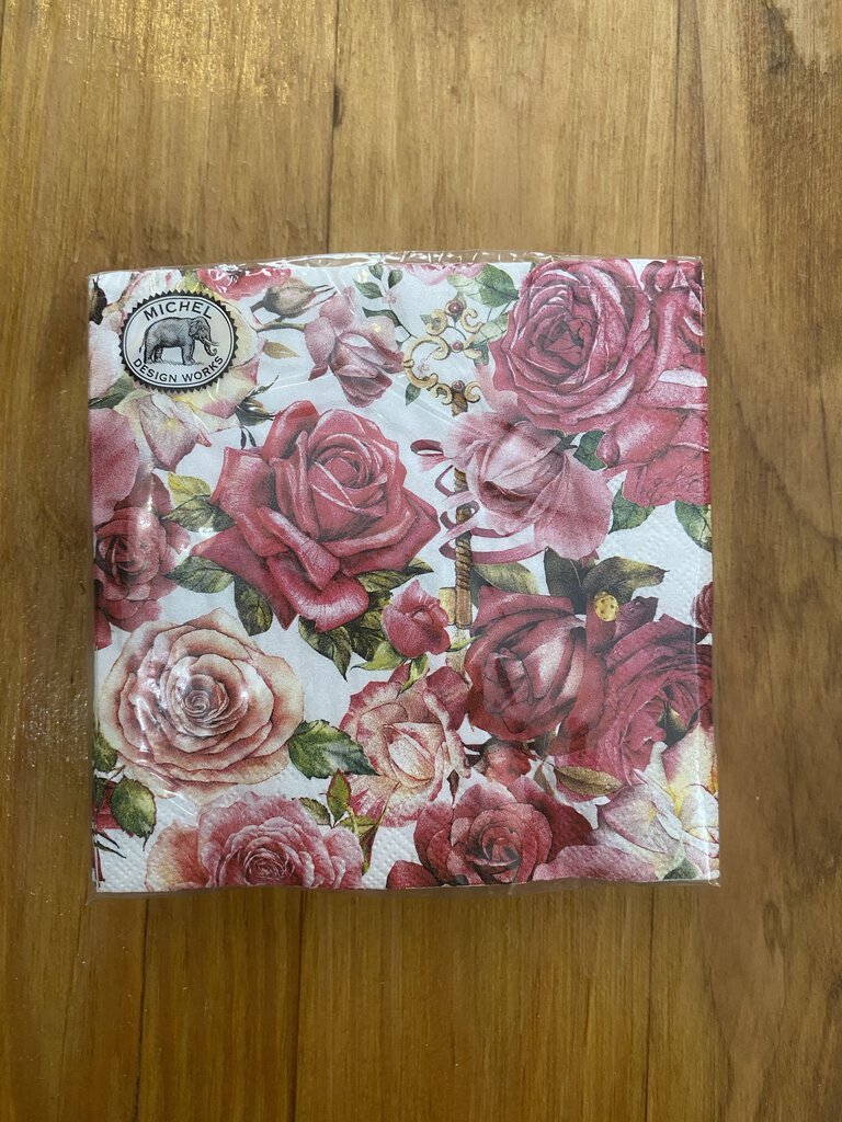 Servilletas de cóctel Royal Rose