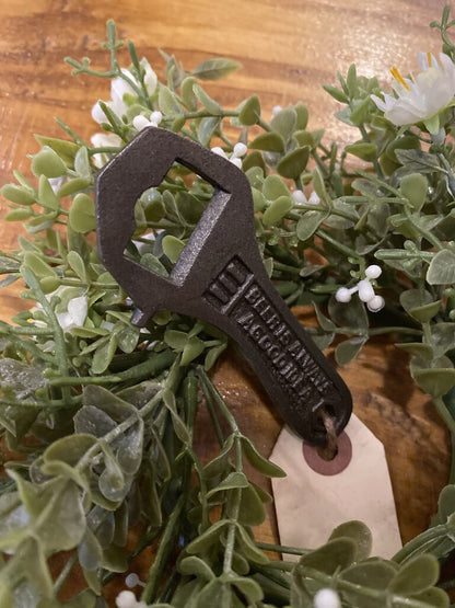 CAST IRON BOTTLE OPENER