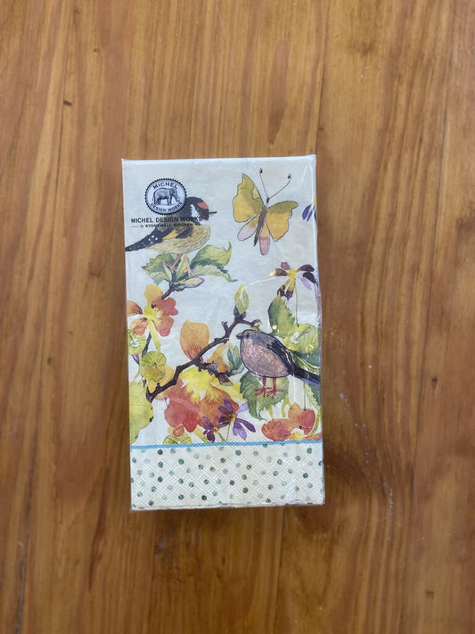 Birds & Butterflies Hostess Napkins