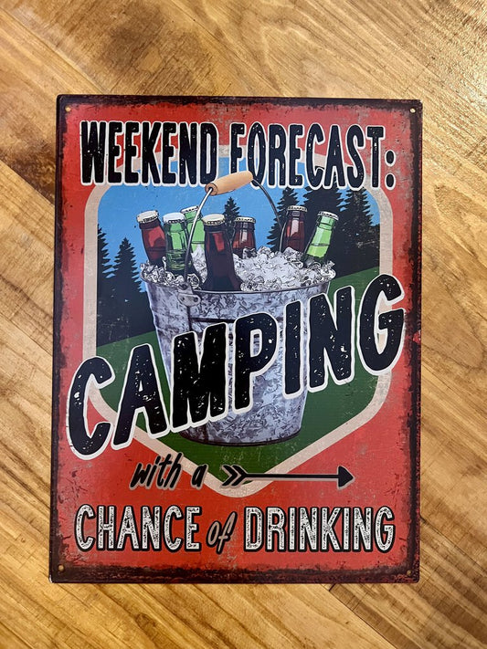 WEEKEND FORECAST SIGN