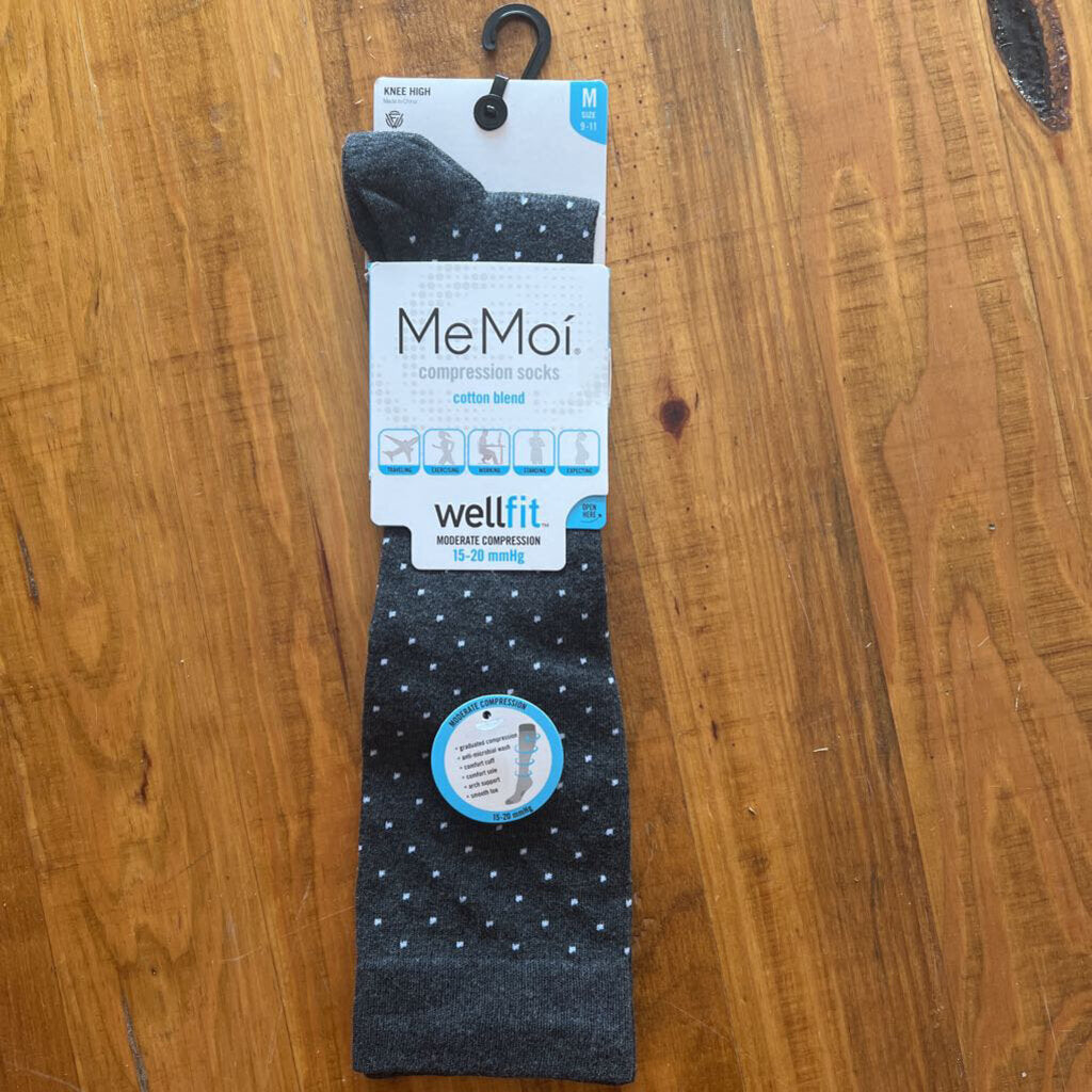 Cotton Blend Compression Socks