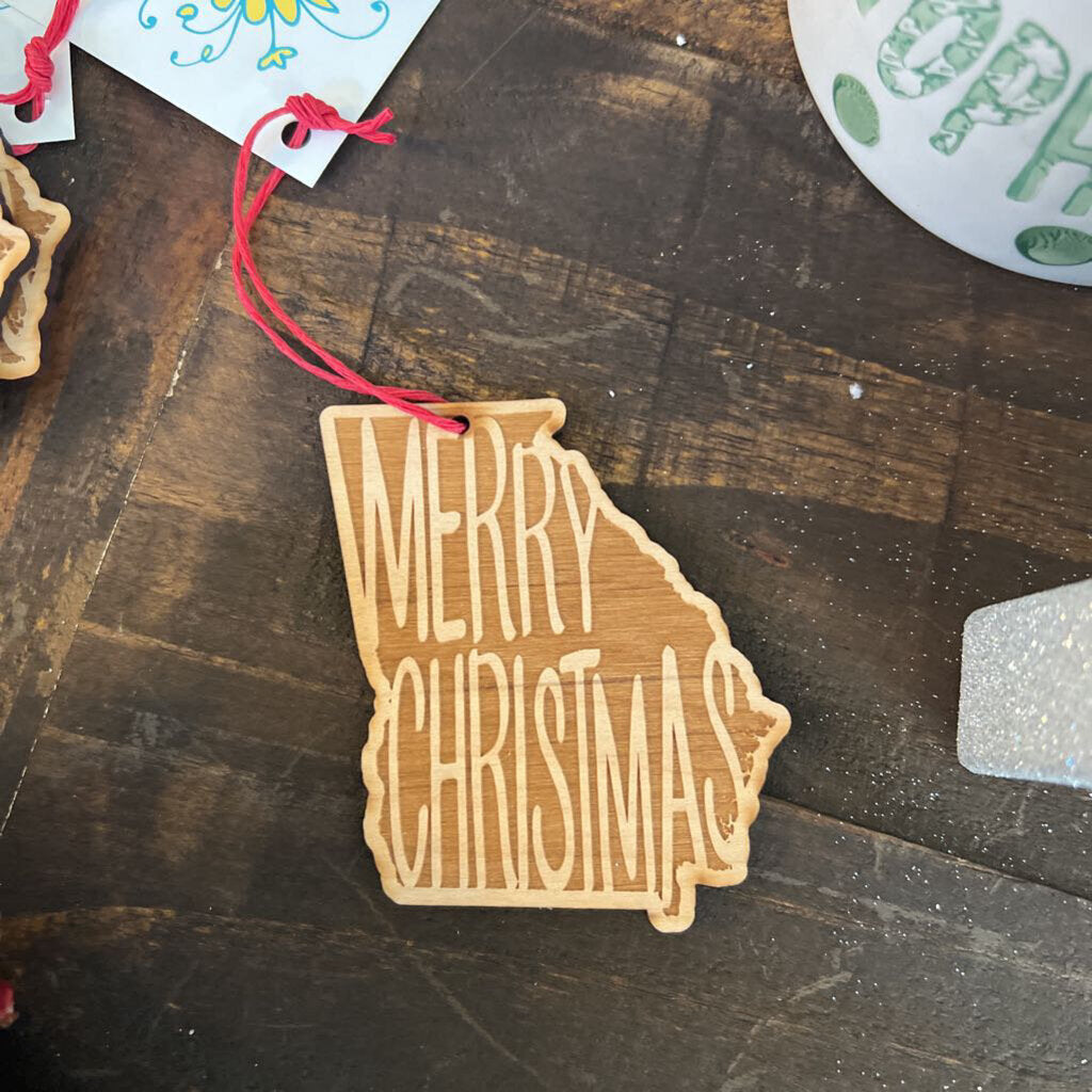 Georgia Ornament