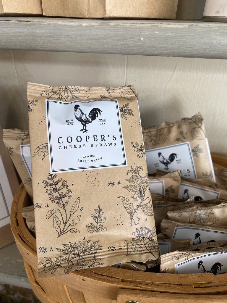 COOPER'S CHEESE STRAWS