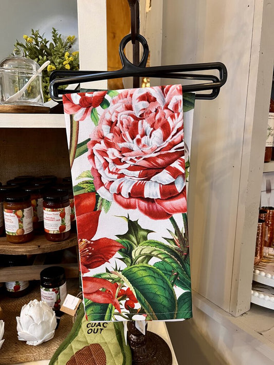 Christmas Bouquet Tea Towel