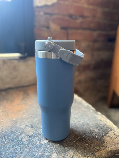 FLIP STRAW HANDLE TUMBLER