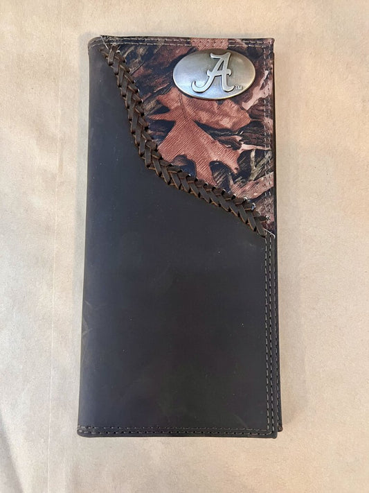 ALABAMA FENCE ROW CAMO LONG WALLET