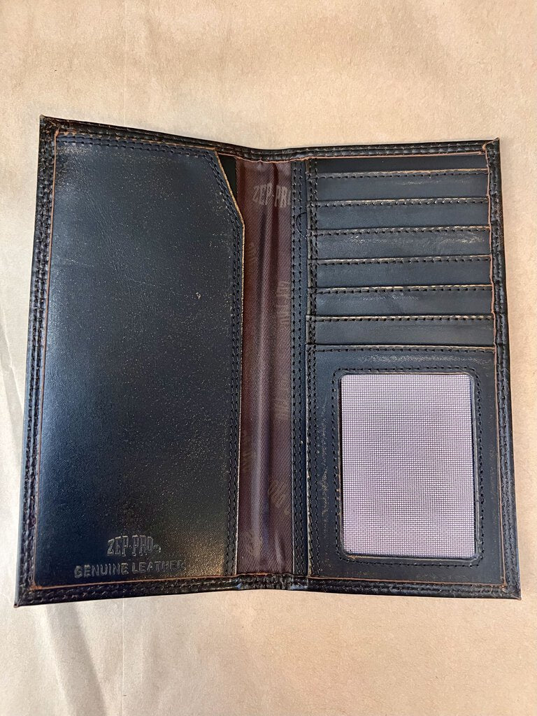 GEORGIA BURNISHED LONG WALLET