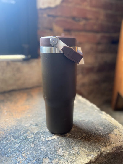 FLIP STRAW HANDLE TUMBLER