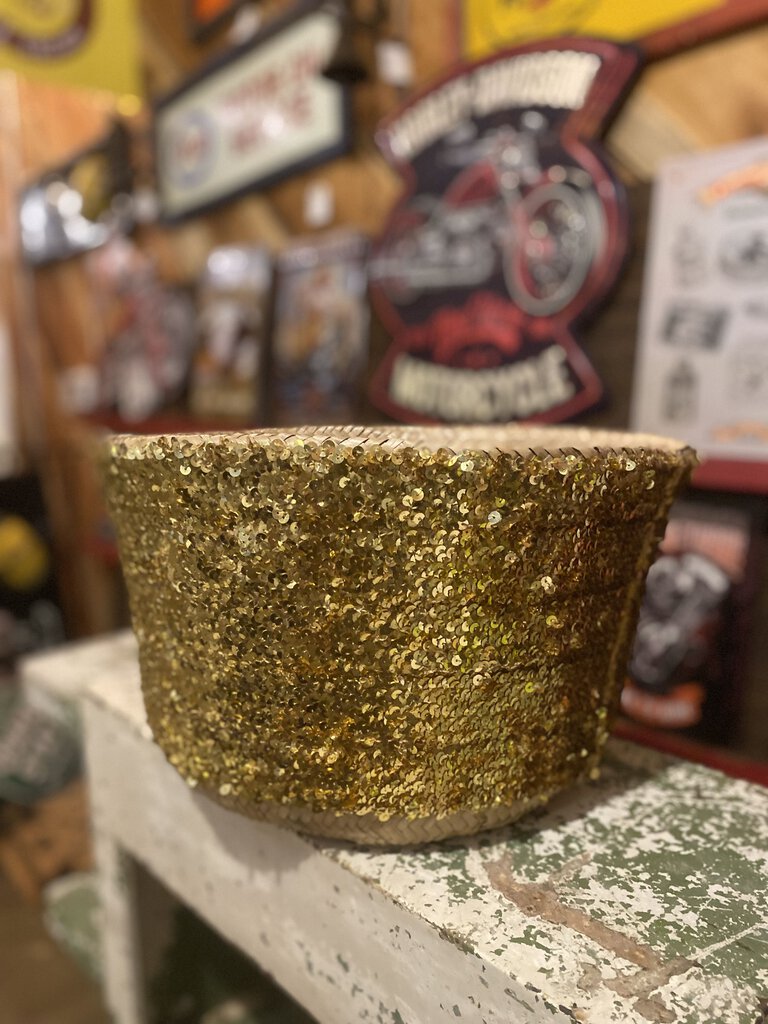 SEQUIN BASKET