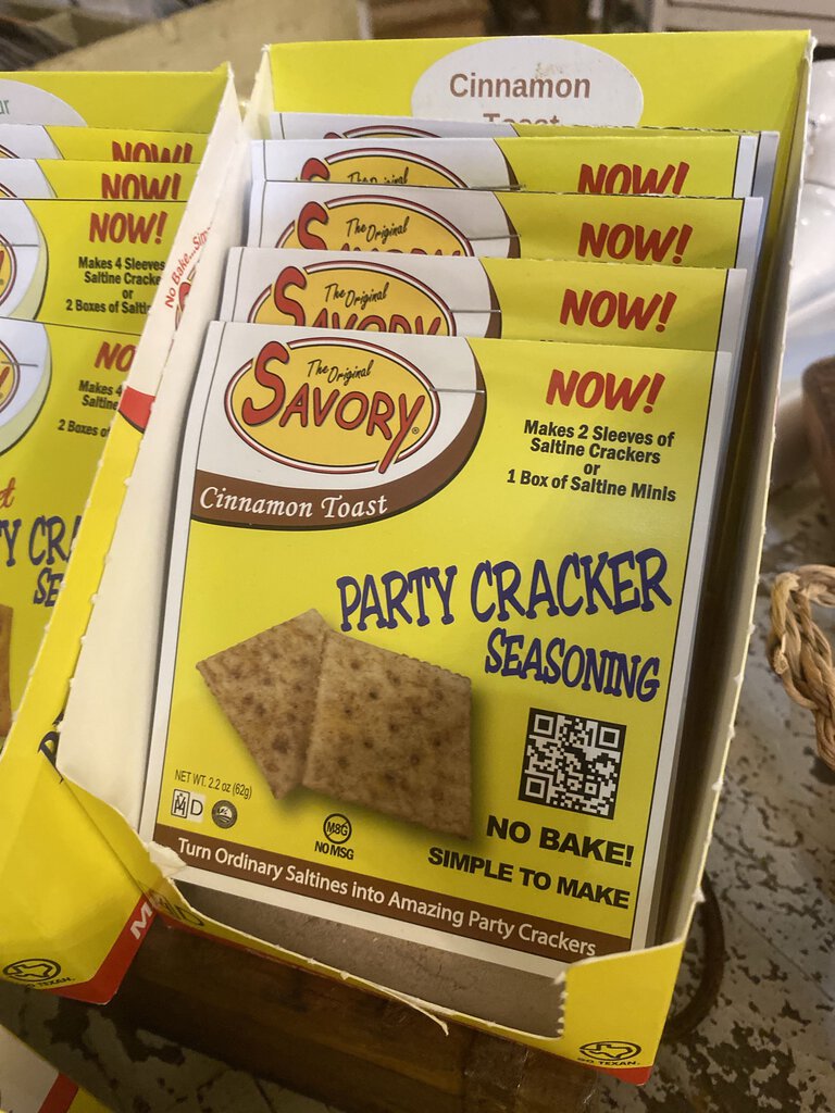 SAVORY SEASONINGS PARTY CRACKERS