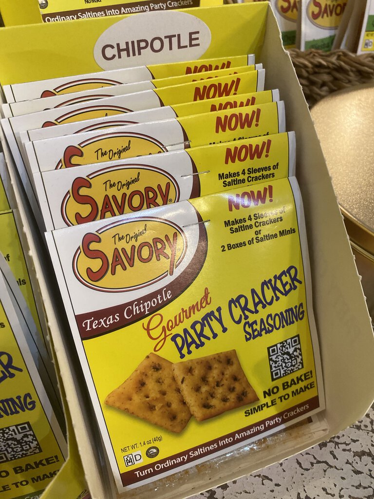 SAVORY SEASONINGS PARTY CRACKERS