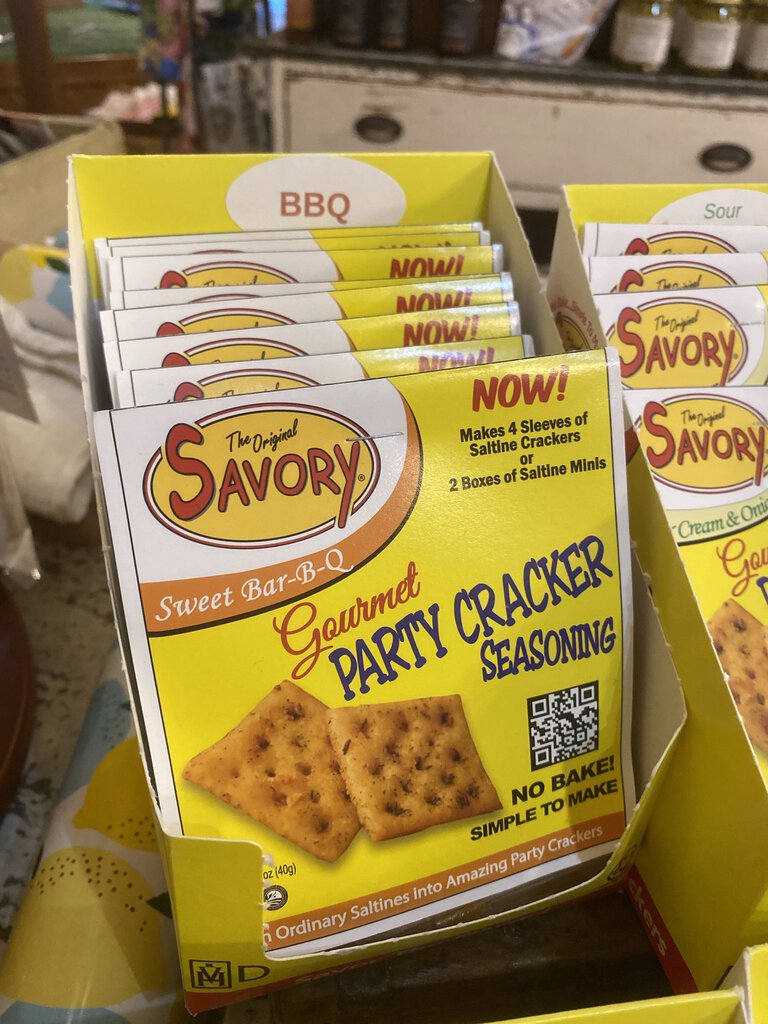 SAVORY SEASONINGS PARTY CRACKERS