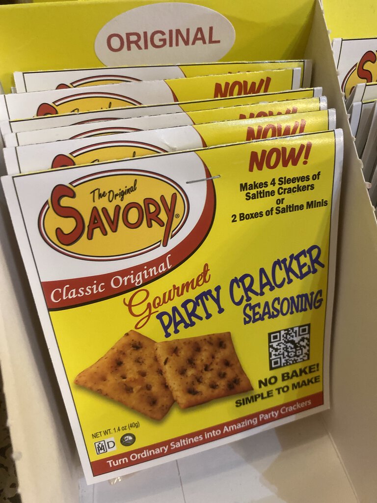 SAVORY SEASONINGS PARTY CRACKERS