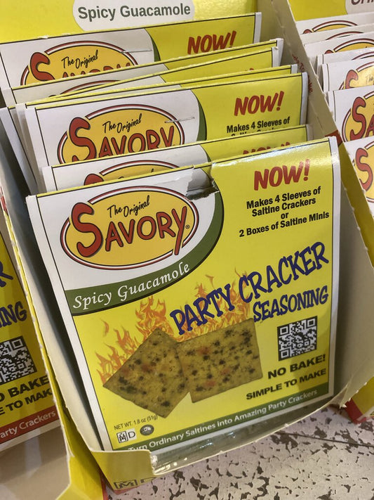 SAVORY SEASONINGS PARTY CRACKERS