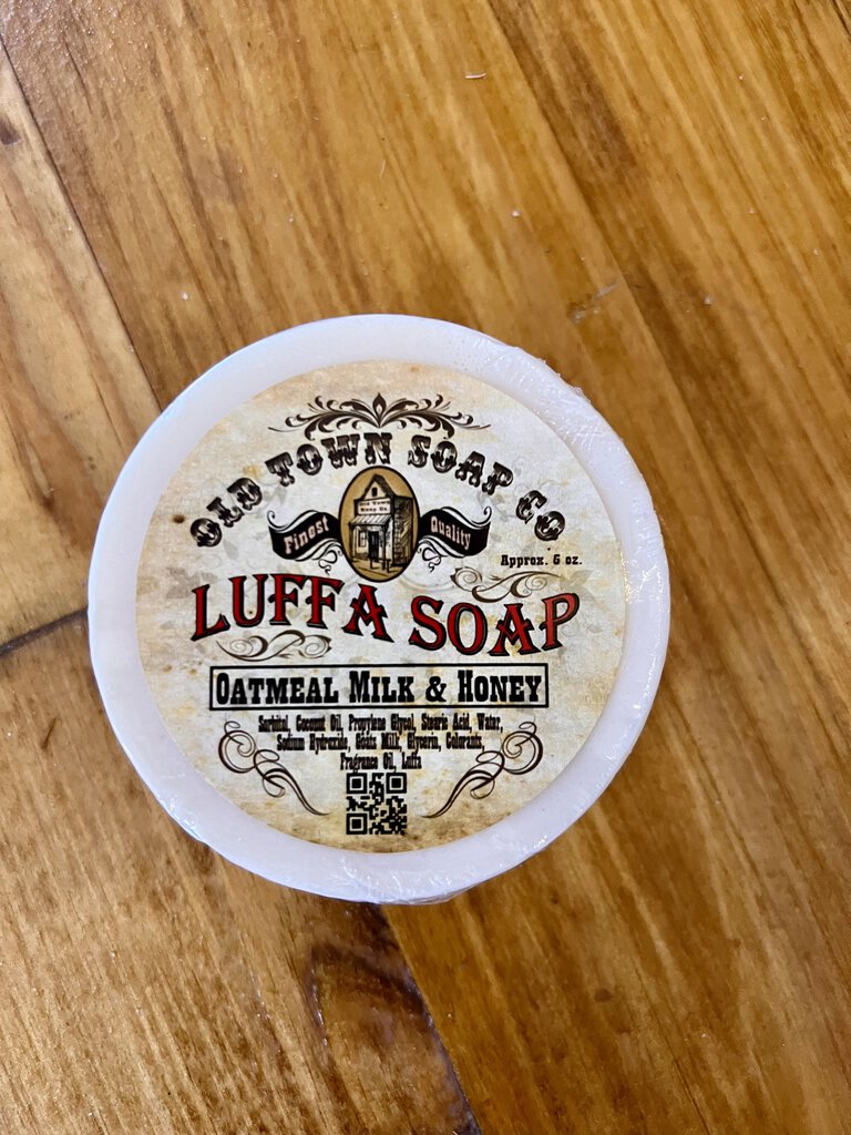 Jabón Luffa Avena Leche Y Miel