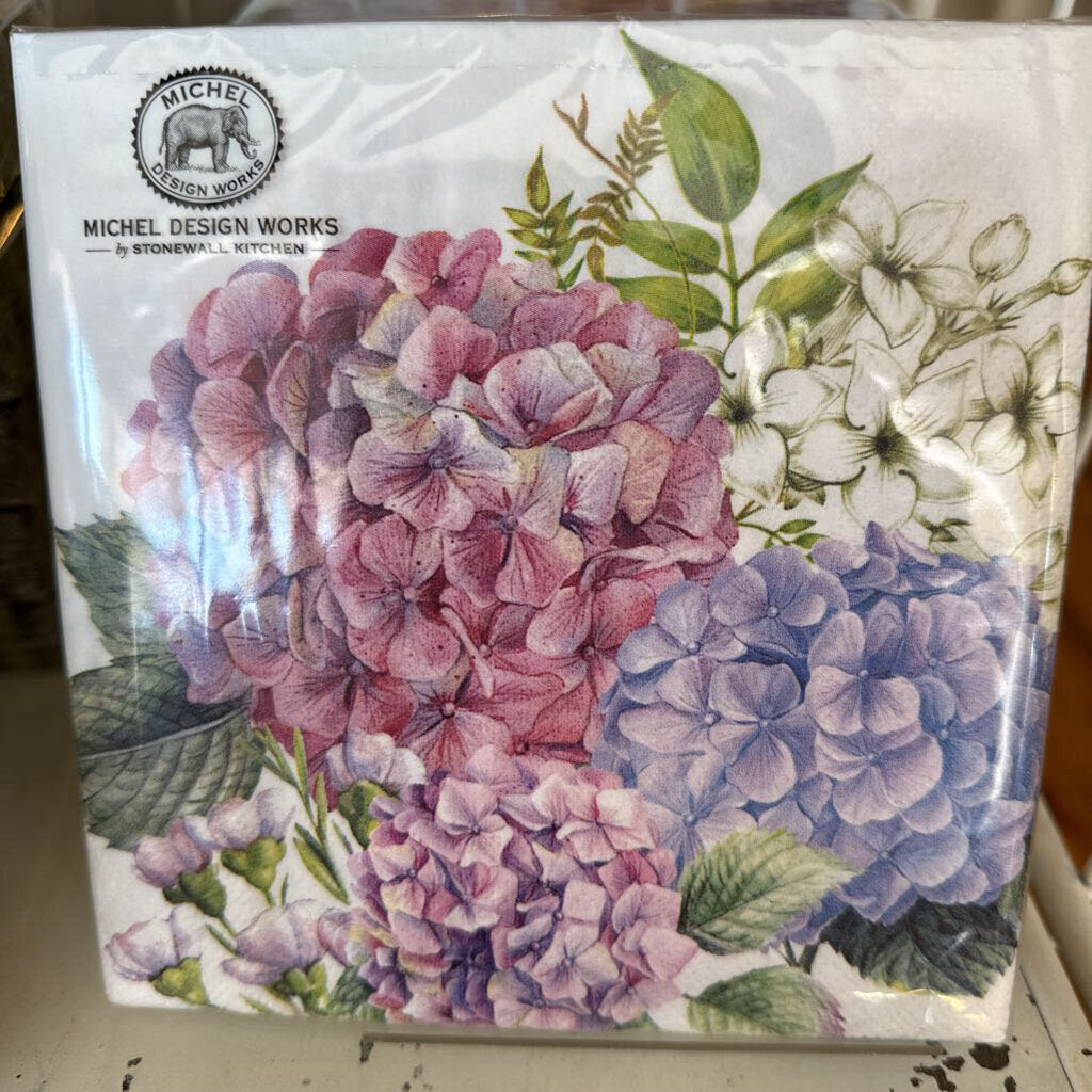 Wild Hydrangea Luncheon Napkins