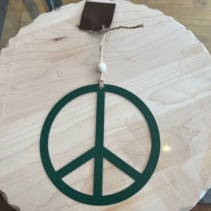 PEACE SIGN ORNAMENT