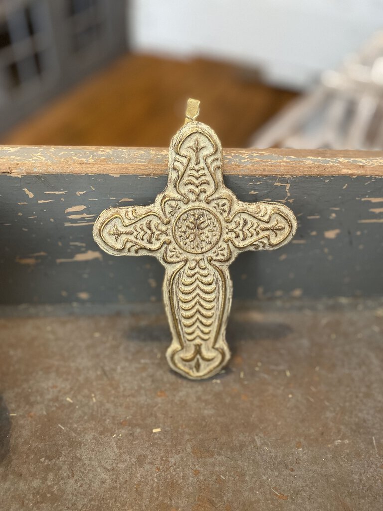 METAL CROSS HANGER