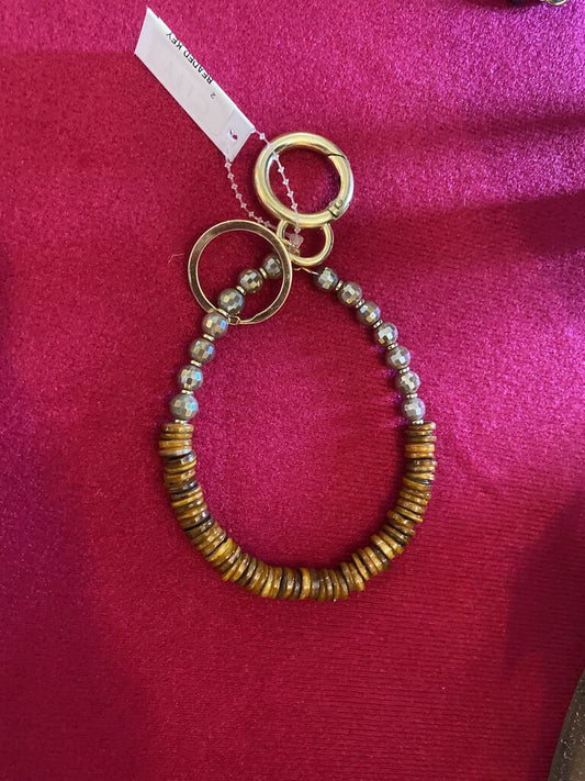 BEADED KEY CHAIN