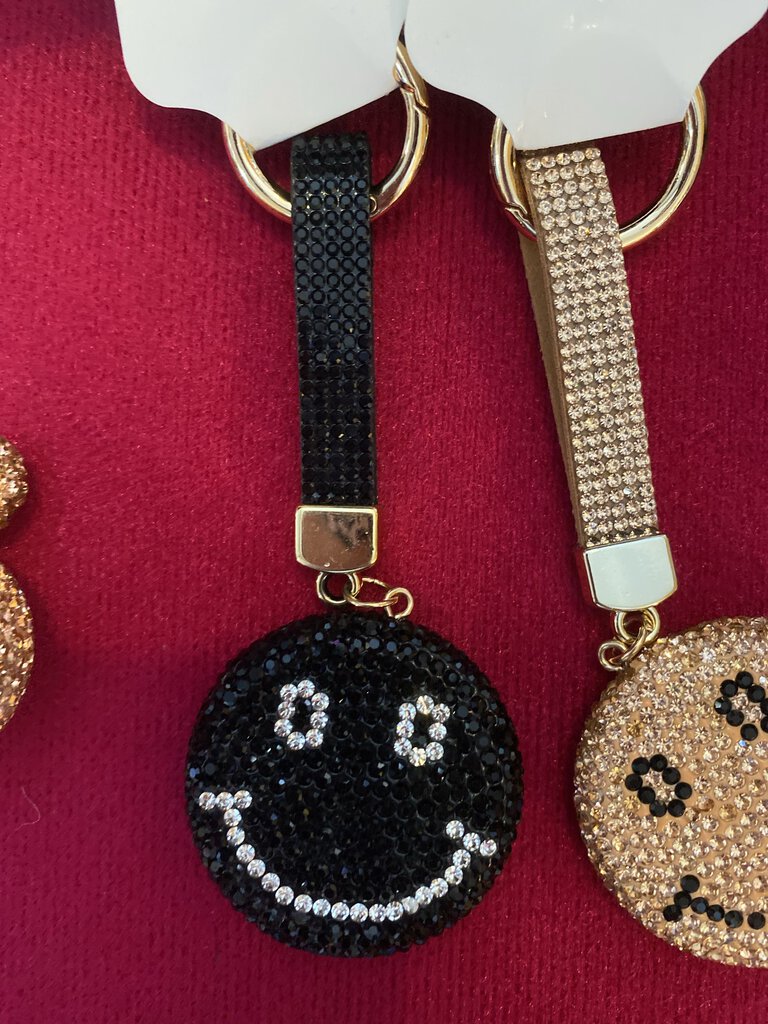 RHINESTONE KEY CHAIN