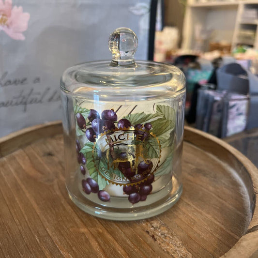 Cassis Cloche Candle