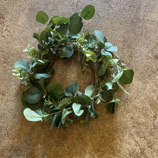 EUCALYPTUS CANDLE RING