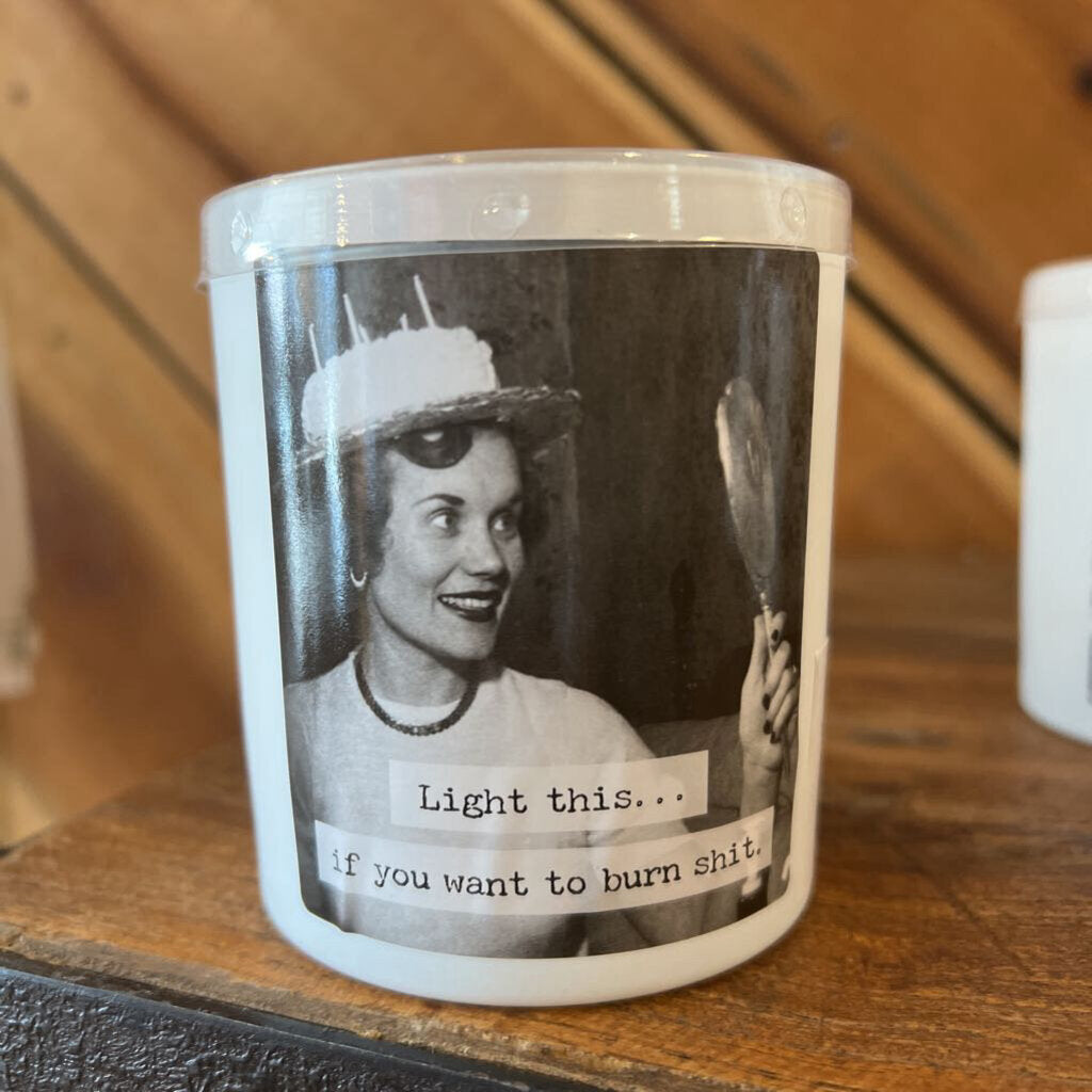 TRASH TALK CANDLES