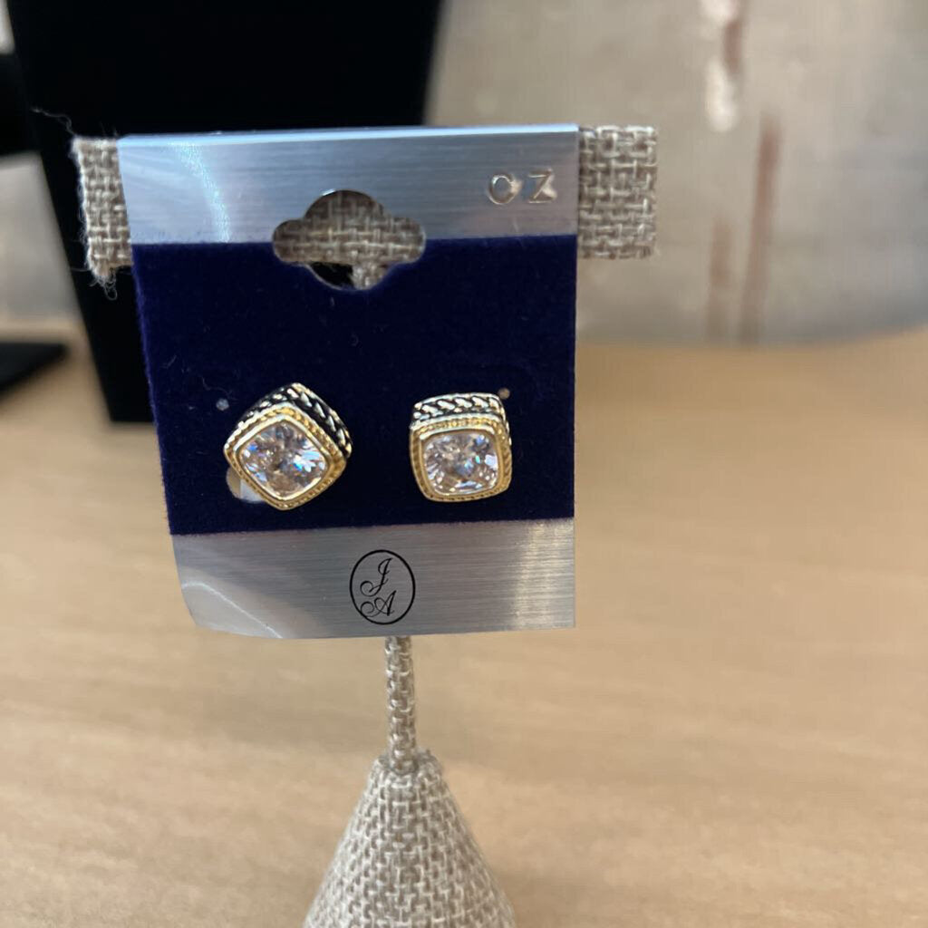 CZ Wedding Earrings