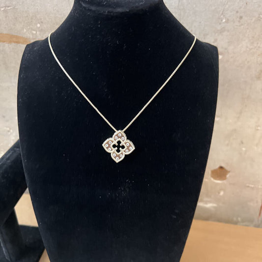 Clover CZ Pendant