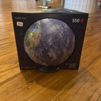 PLANET EARTH TIN PUZZLE